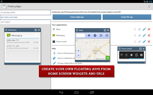 Floating Apps (multitasking) - screenshot thumbnail