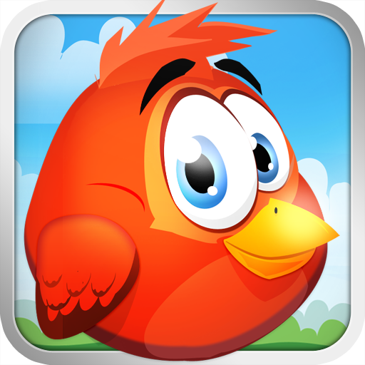 Floppy Bird Cute - Flap wings! LOGO-APP點子