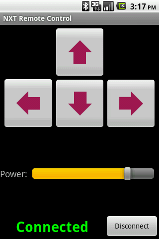    NXT Remote Control- screenshot  