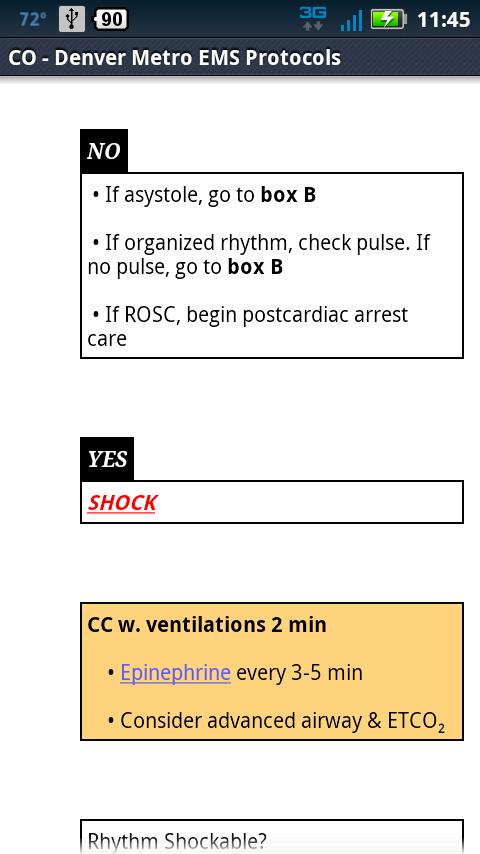 CO-Denver Metro EMS Protocols Screen 2