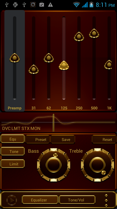 HAMOND Poweramp skin Screen 3