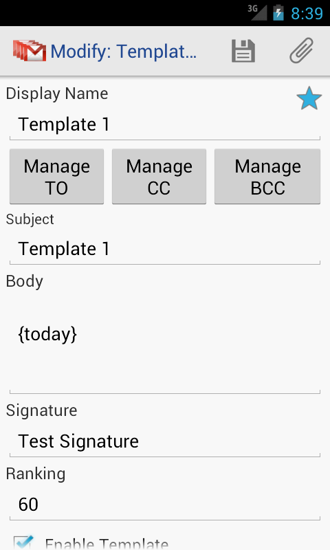 Email Templates Screen 3