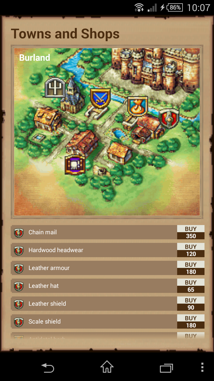Companion for Dragon Quest IV Screen 3