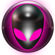 poweramp skin alien pink