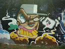 Grafite Urbano Boné Raivoso