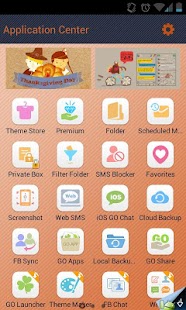 GoSMS Chicago Football Theme Screenshots 2