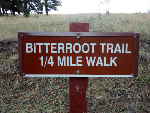 Bison Range Bitterroot Trail Head