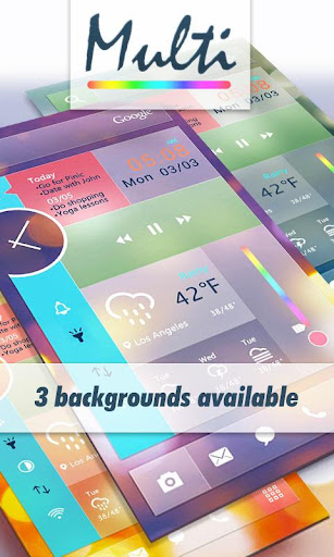Multi GO Launcher Live Theme