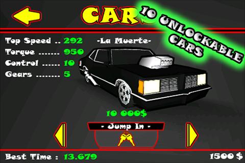 Street Drag 3D - Racing cars Screen 3