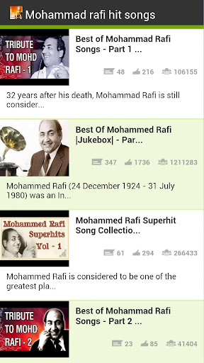 Mohammad rafi hit songs