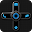 NEON BLUE Go Locker Theme Download on Windows