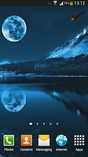 Blue Moon Live Wallpaper Hd Apps On Google Play
