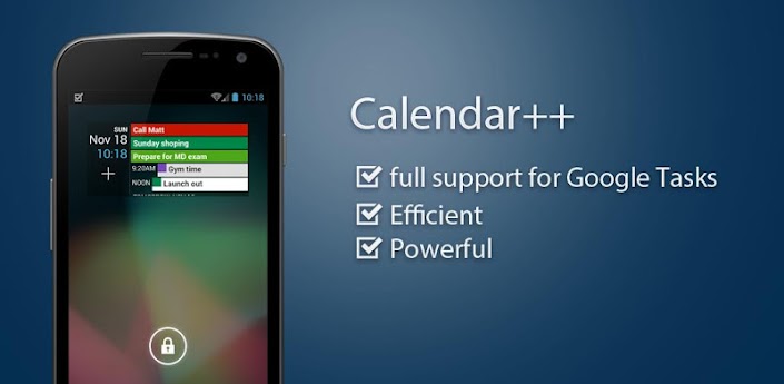 Calendar++: Calendar & Tasks