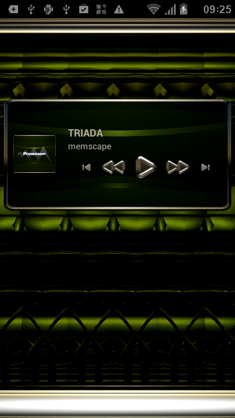 Poweramp Widget TRIADA Screen 3