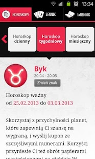 Horoskop - Sennik - Imiennik Screenshots 2