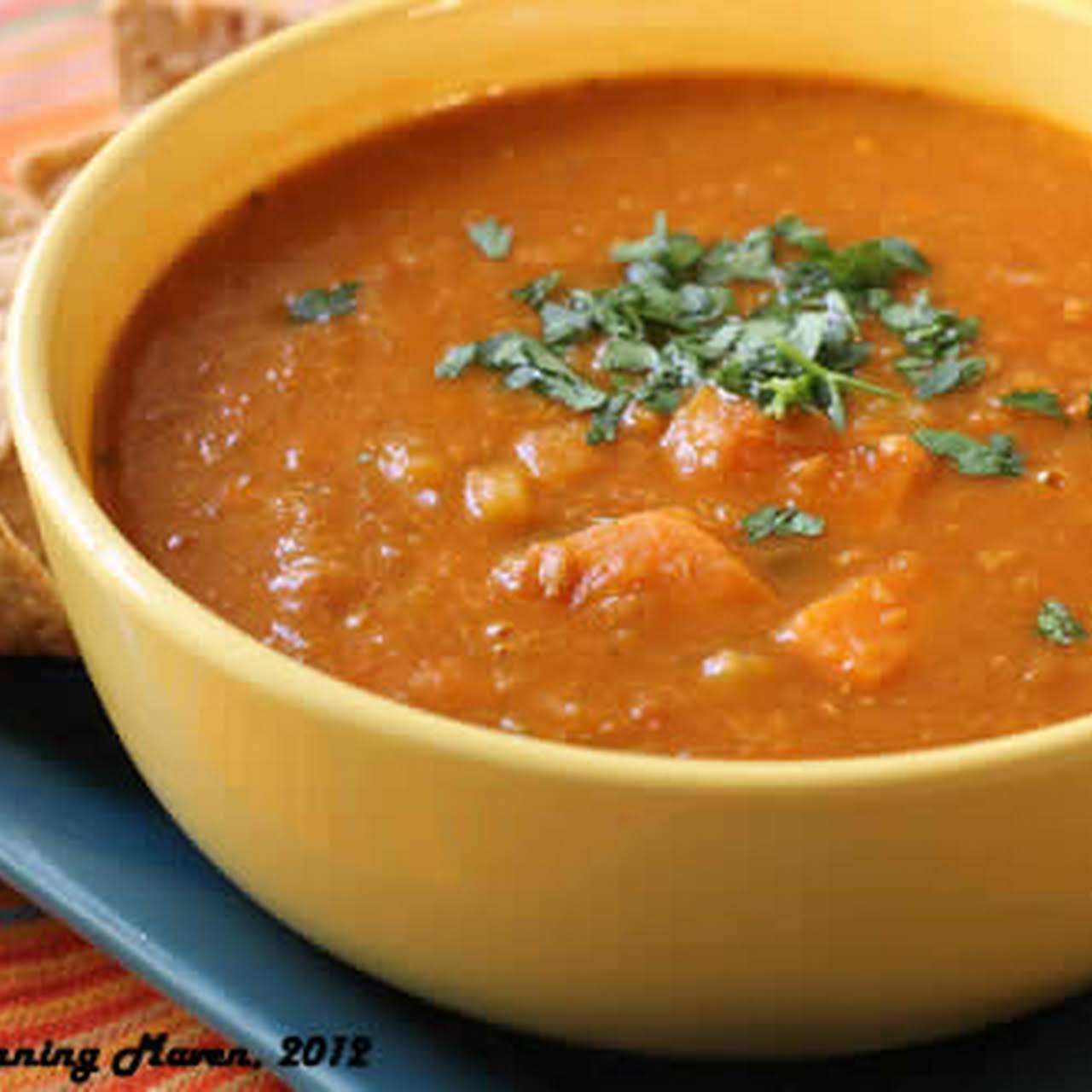 Crockpot Lentil, Quinoa ‘n Veggie Soup