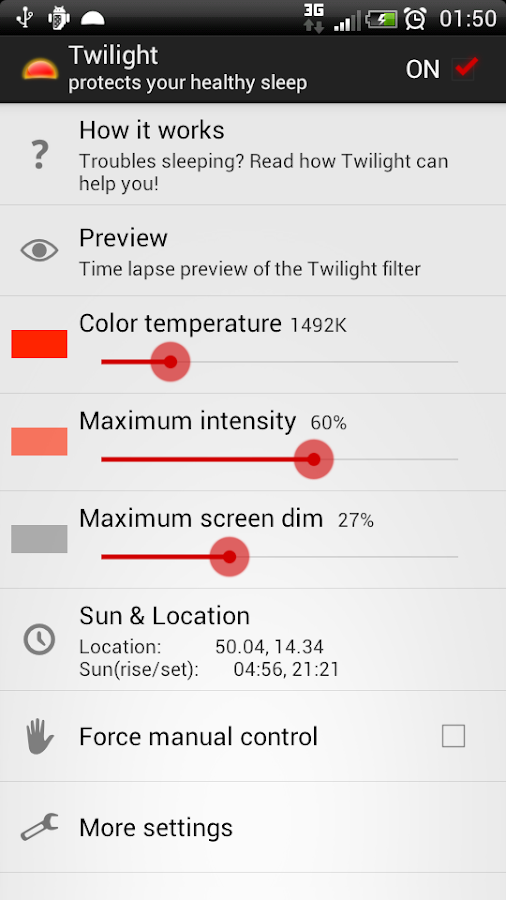 Twilight - screenshot