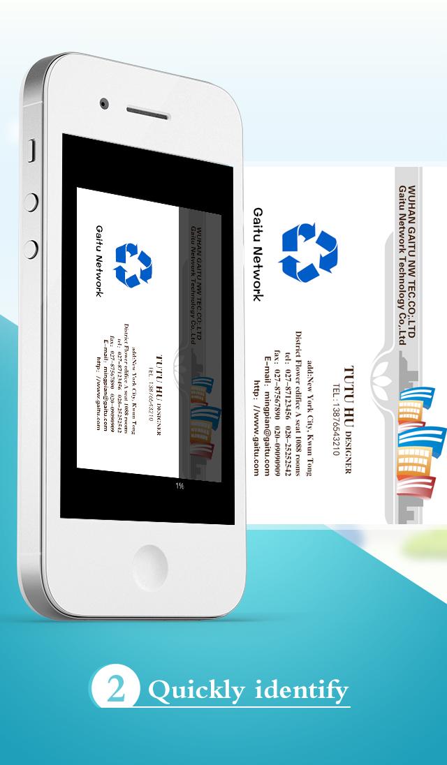 Foxcard pro &amp; Card Scanner Screen 2