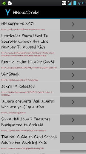 HNewsDroid