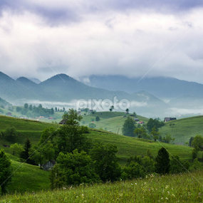 Mountain landscape by Kati Raileanu - Landscapes Mountains & Hills