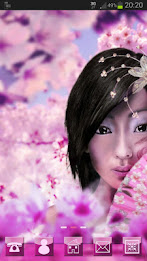 Japan Girl GO Launcher Theme poster 3