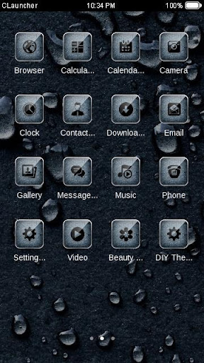 【免費攝影App】简约水滴--C Launcher主题-APP點子