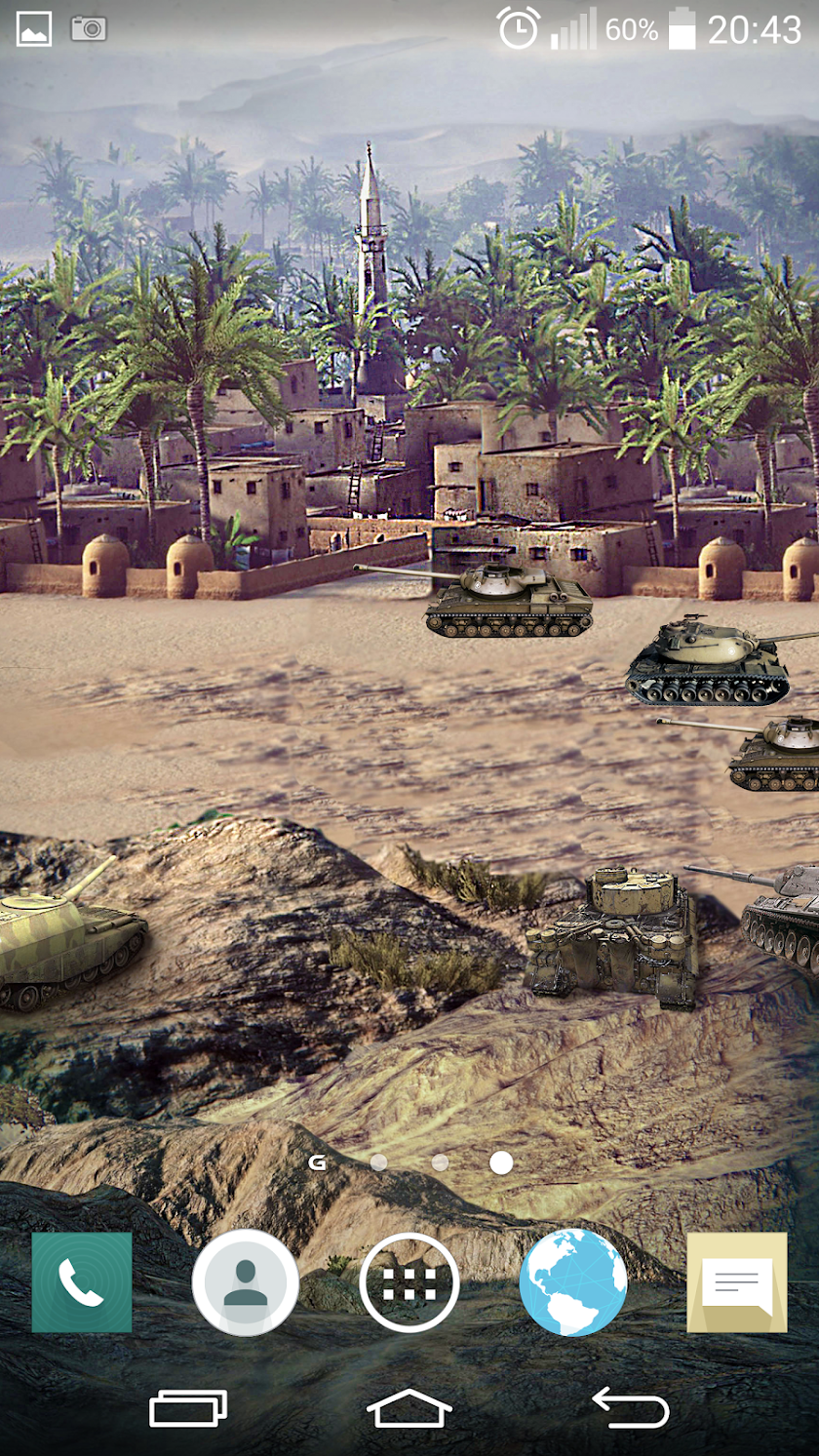 WOT QHD Live Wallpaper Screen 2