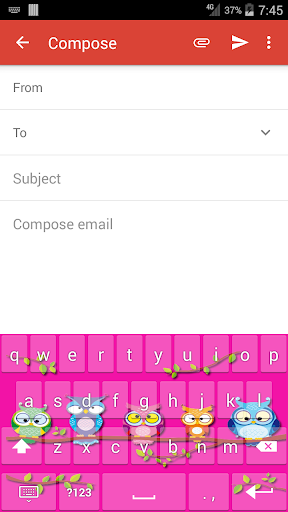 免費下載個人化APP|Cute Owl Keyboard app開箱文|APP開箱王