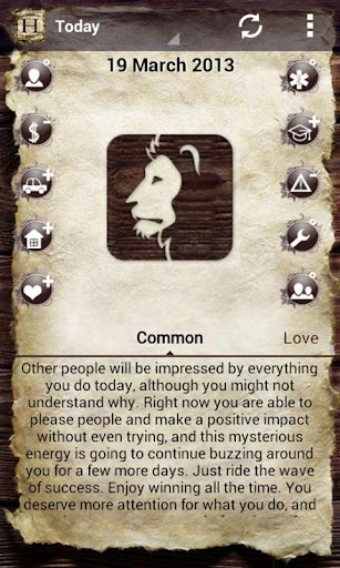 Horodroid - free horoscopes