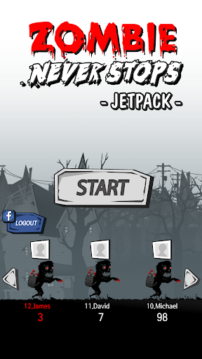Zombie Never Stops - Jetpack