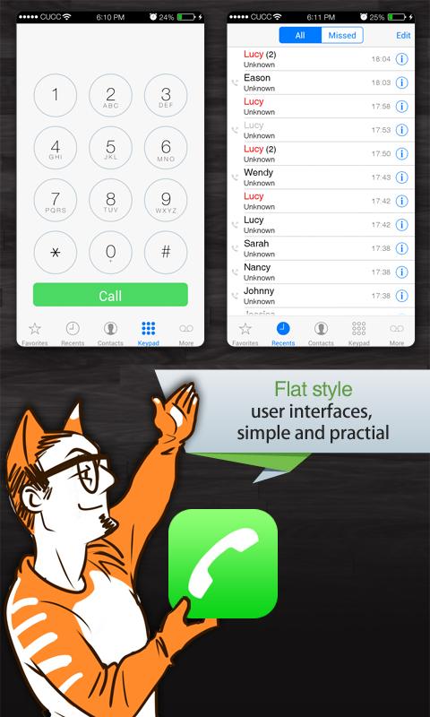 Espier Dialer 7 Pro - screenshot