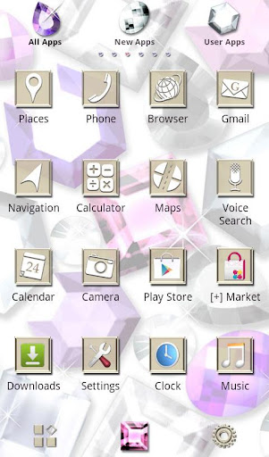 Cute Theme-Glittering Gems- 1.1 Windows u7528 2