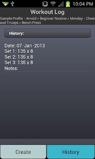 Workout Log Basic Screenshots 5