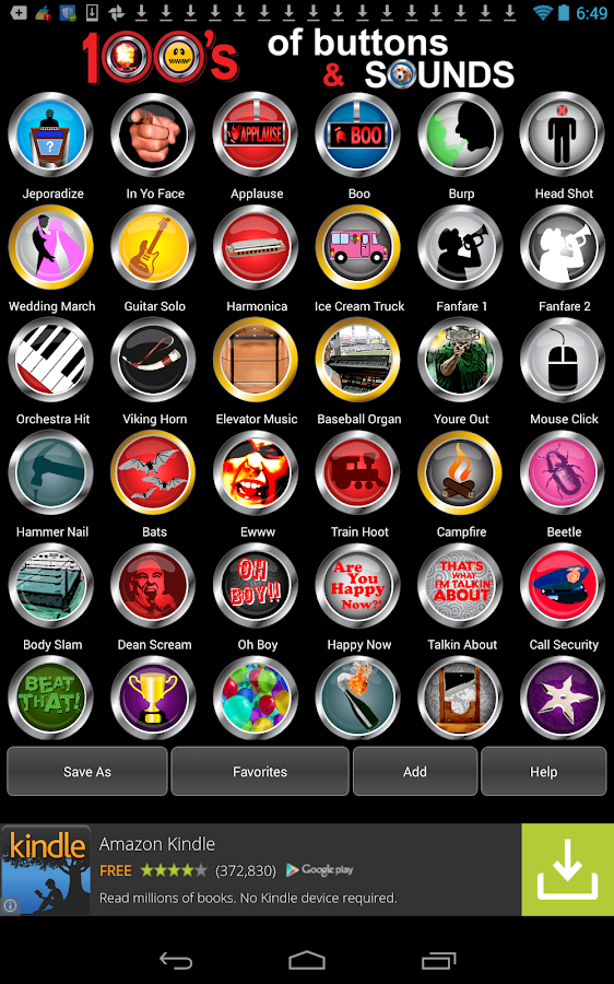 100's of Buttons and Sounds 2 Android Apps on Google Play