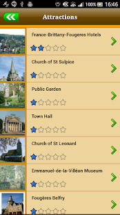 Fougeres Offline Map Guide Screenshots 2