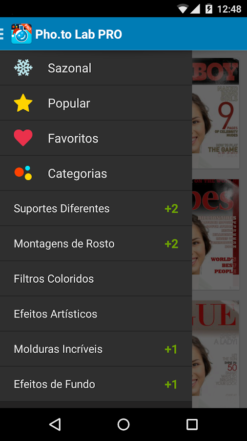 Pho.to Lab PRO: foto-montagens - screenshot