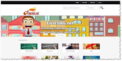 fiverjobs.net marketplace
