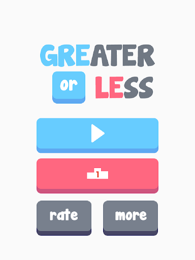 【免費解謎App】Greater Or Less-APP點子