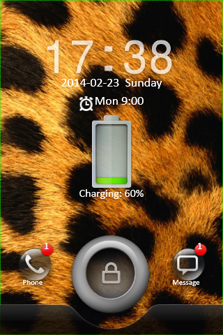 Leopard Go Locker Theme - screenshot