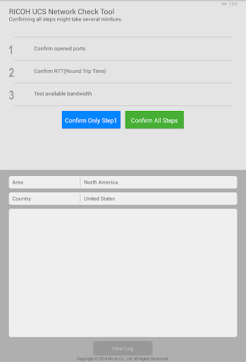 RICOH UCS Network Check Tool 1.0.2 Windows u7528 7