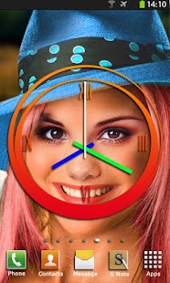 download My Photo Clock Wallpaper free