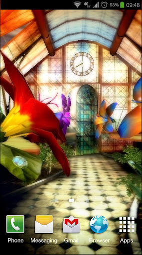 【免費個人化App】Magic Greenhouse 3D Pro lwp-APP點子