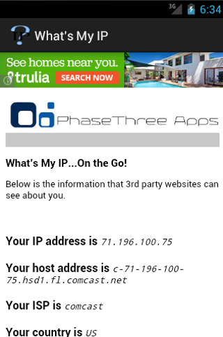 What's My IP Address