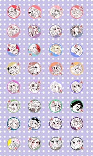 【免費娛樂App】CUKI Theme comic girl icon-APP點子