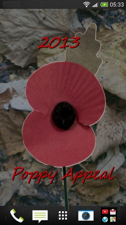 Poppy Appeal 2013 Screen 2