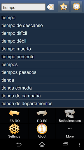 Spanish Romanian dictionary
