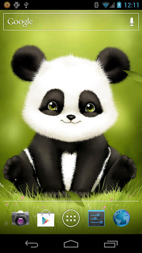 Panda Bobble Live Wallpaper