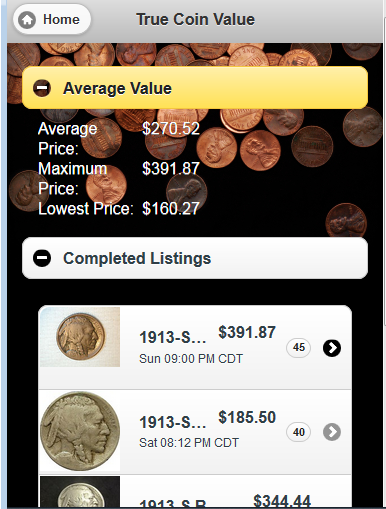 True Coin Value