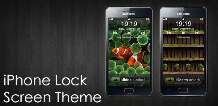 iPhone Lock Screen Theme Pro