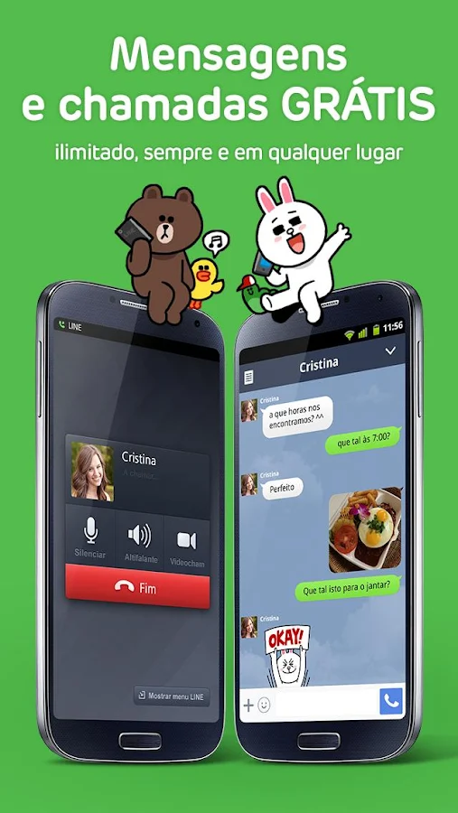 LINE: Call e Conversa de graça - screenshot